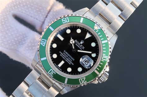 fake green rolex submariner|rolex green submariner for sale.